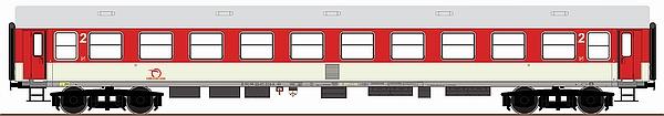 Passenger car 1st/2nd class Y/B-70<br /><a href='images/pictures/Roco/64822.jpg' target='_blank'>Full size image</a>